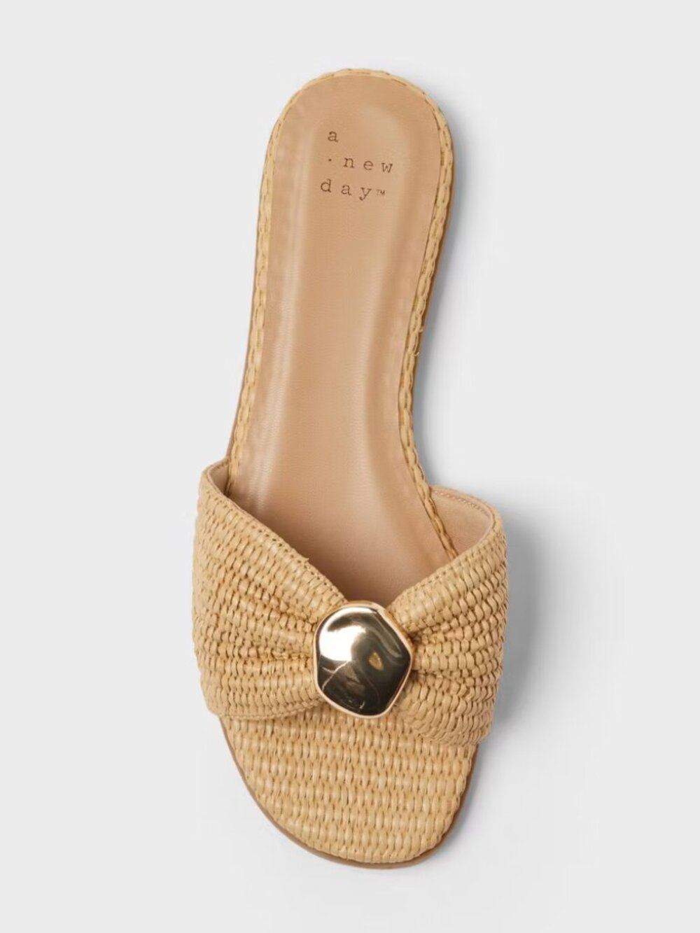 a new day Neutral Kalina Sandals with Memory Foam Insole/NIB/8.5M